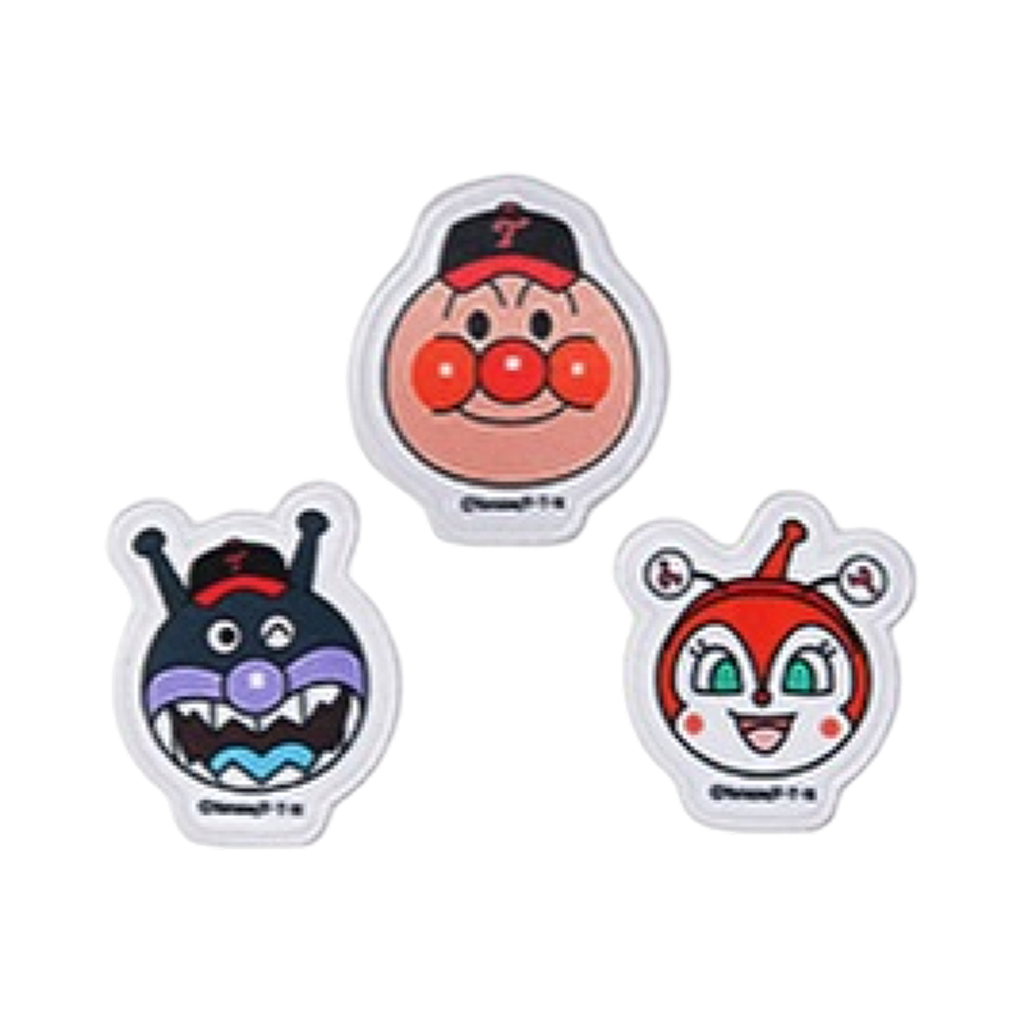 - LG Twins x Anpanman Character Iron-On Patch Set