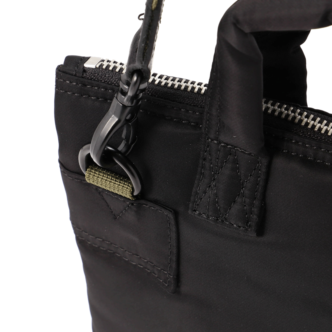 [예약배송] 아비렉스 플라이트 나일론 스몰 헬멧 백 블랙([예약배송] Avirex Flight Nylon Small Helmet Bag Black) - 4