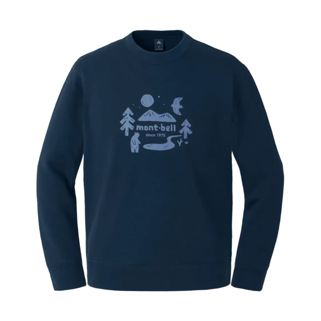 2104853 Montbell Cotton Sweatshirt #6 Navy
