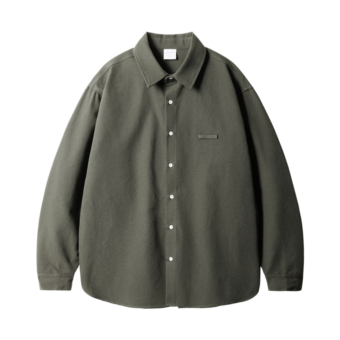 KJLS2692_khakigray_29 JEMUT Bio Oxford Daily Shirt Khakigray KJLS2692
