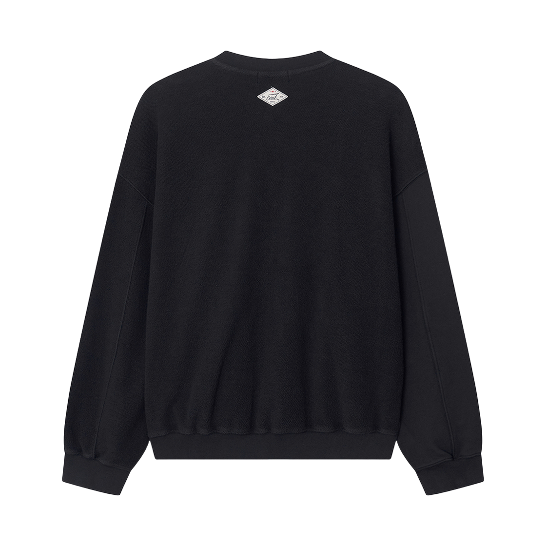 이우트 아플리케 스웻 집업 차콜(EEUT Applique Sweat Zip Up Charcoal) - 2