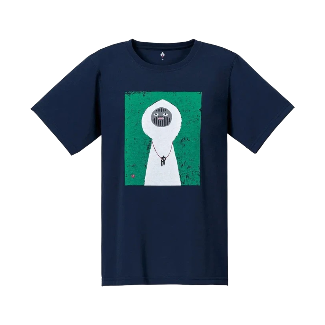 1114777 (W) Montbell Wickron Shiroi Yamaotoko T-Shirt Navy