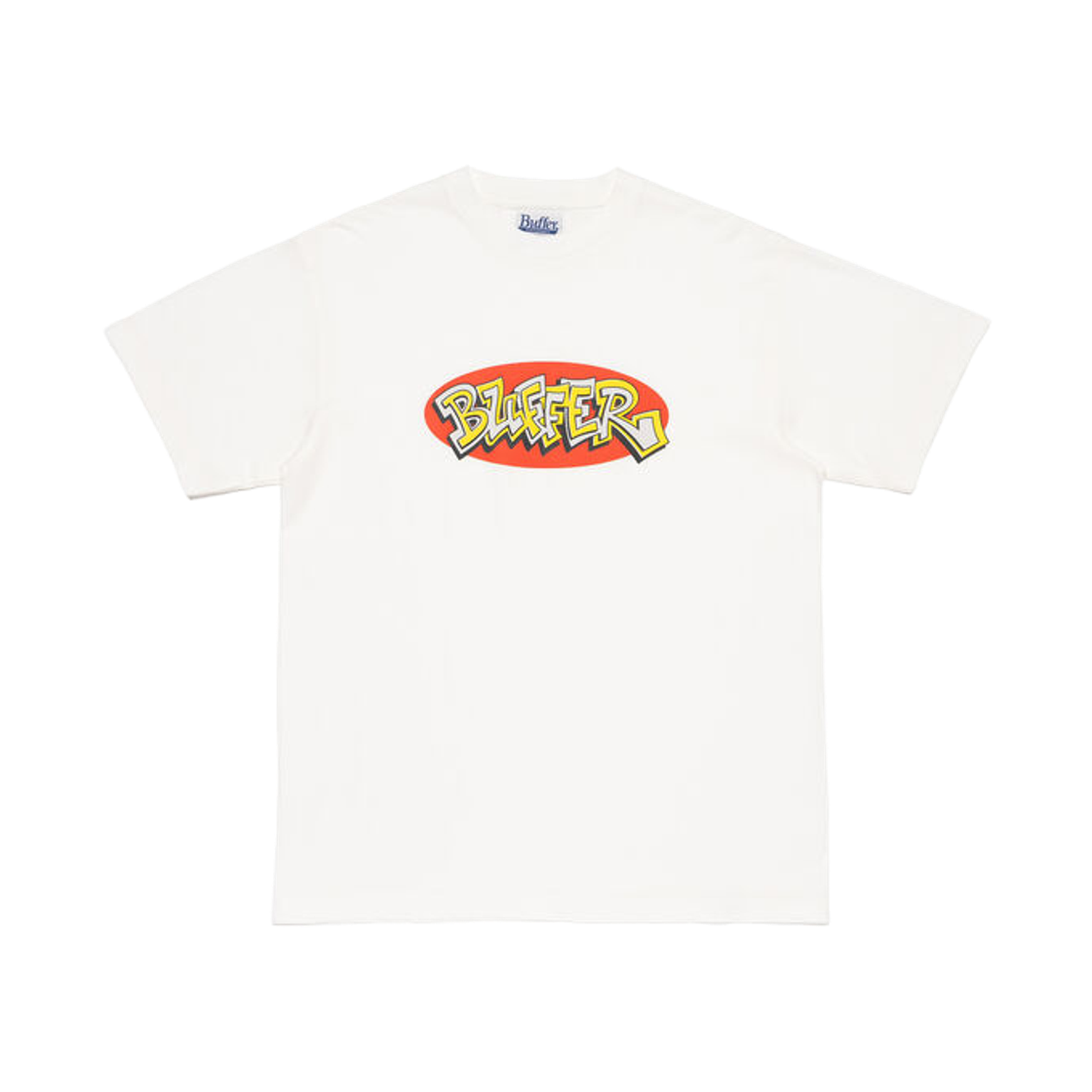 버퍼 오발 티셔츠 화이트(Buffer Oval T-Shirt White)