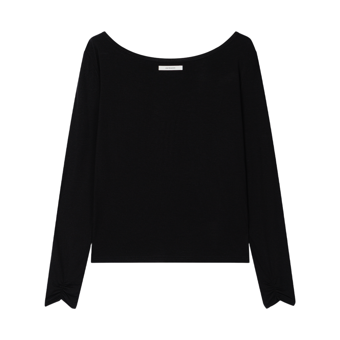 어글리쉐도우 보트 베이직 티(블랙)(Uglyshadow Boat Basic Tee(Black)) - 2