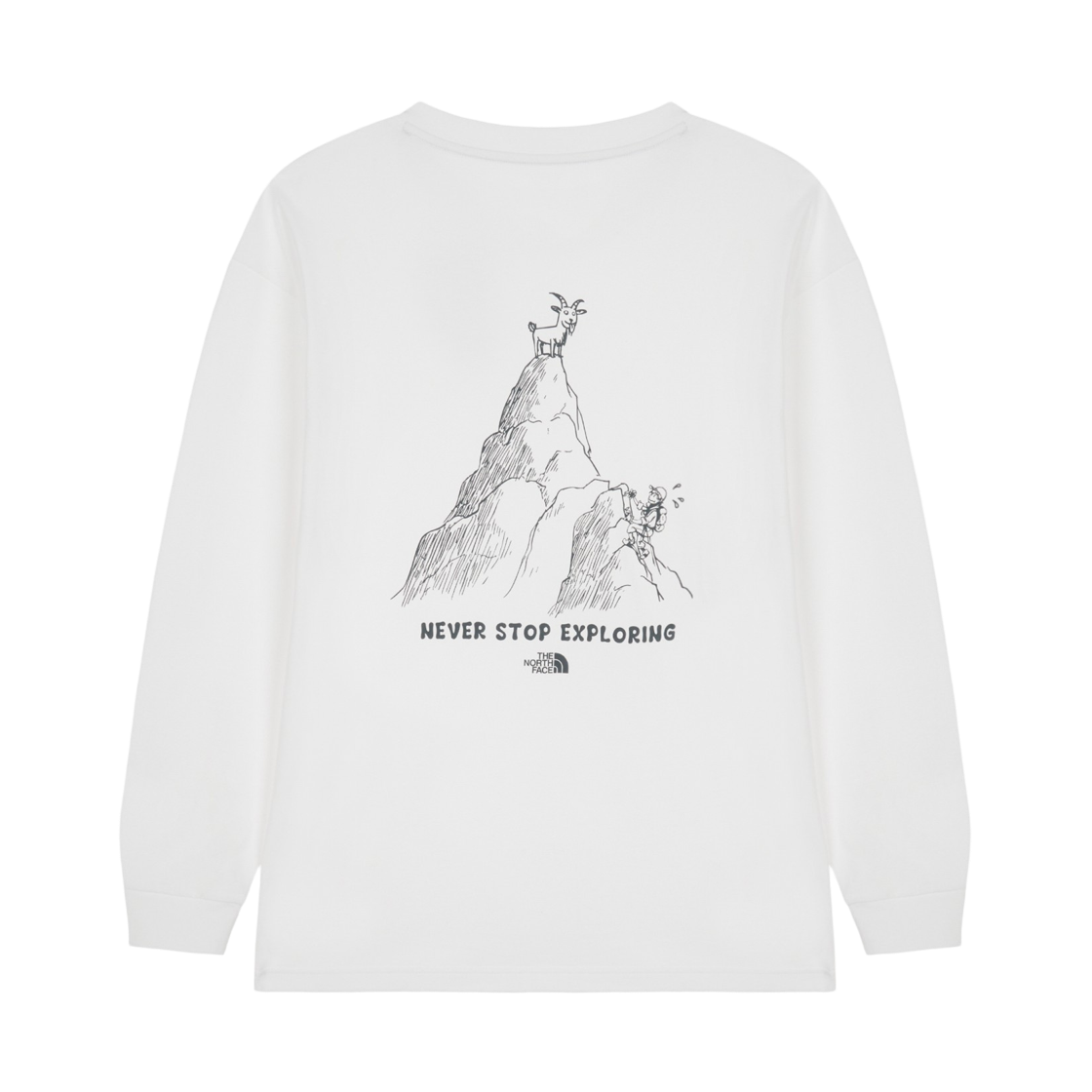 노스페이스 남성 데이클라임 긴팔 티 NT7TS51A_WHT(The North Face M'S Dayclimb L/S R/Tee) - 2