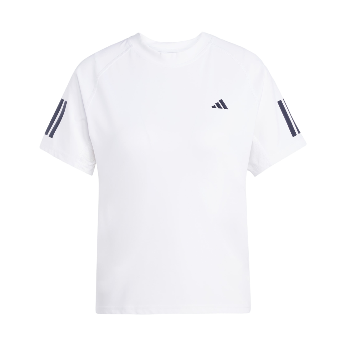 JN7094 (W) Adidas Club 3-Stripes Tennis Climacool T-Shirt White - KR Sizing