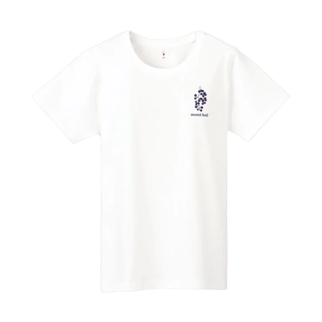 (W) 몽벨 페어 스킨 코튼 와일드 프루츠 오브 재팬 티셔츠 화이트((W) Montbell Pear Skin Cotton Wild Fruits of Japan T-Shirt White) - 2