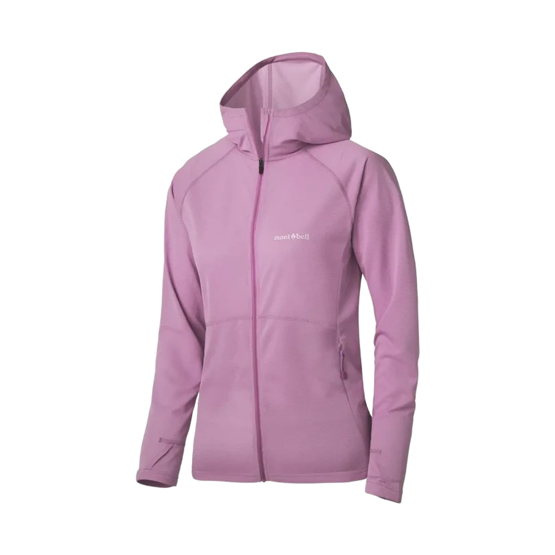 1114637 (W) Montbell Cool Full-Zip Hoodie Lavender