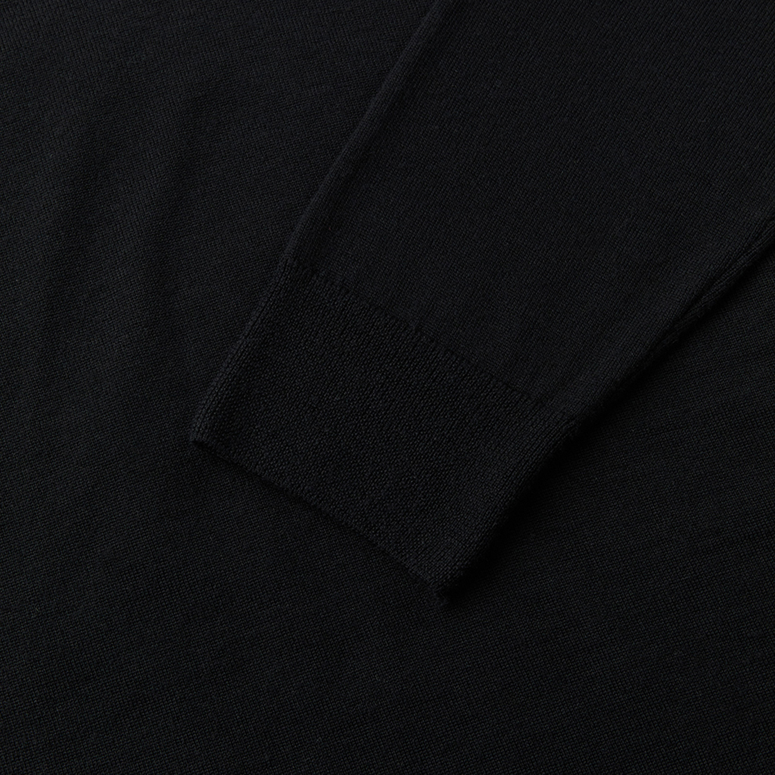 엠엠아이씨 오블리크 사이드 니트 블랙(MMIC Oblique Side Knit Black) - 3