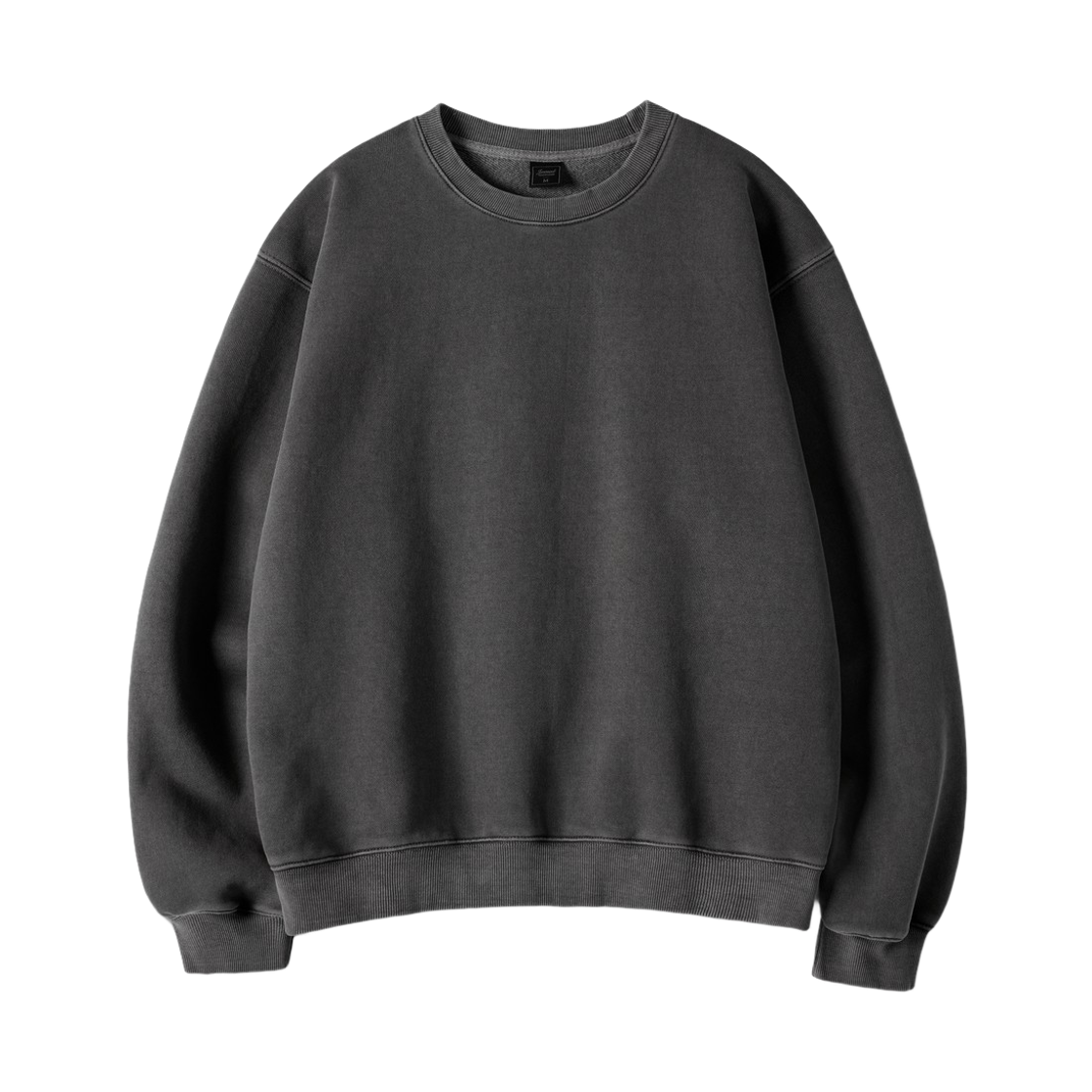 JUMT2686_darkgray_29 JEMUT Tact Pigment Sweatshirts Darkgray JUMT2686