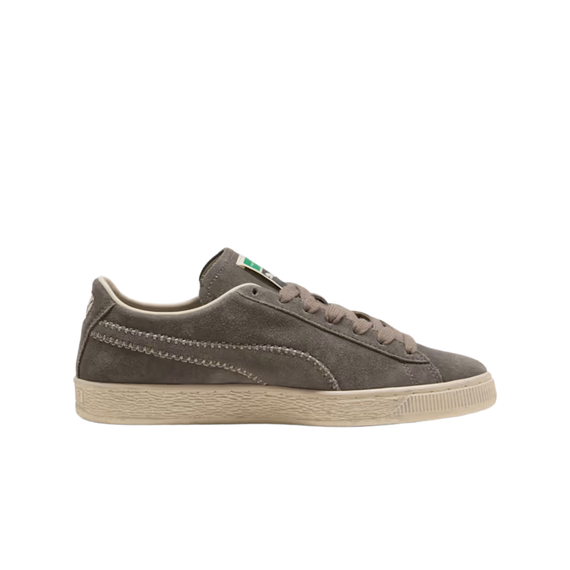 409137-01 Puma x Madhappy Suede Sneakers Matte Bronze Alpine Snow