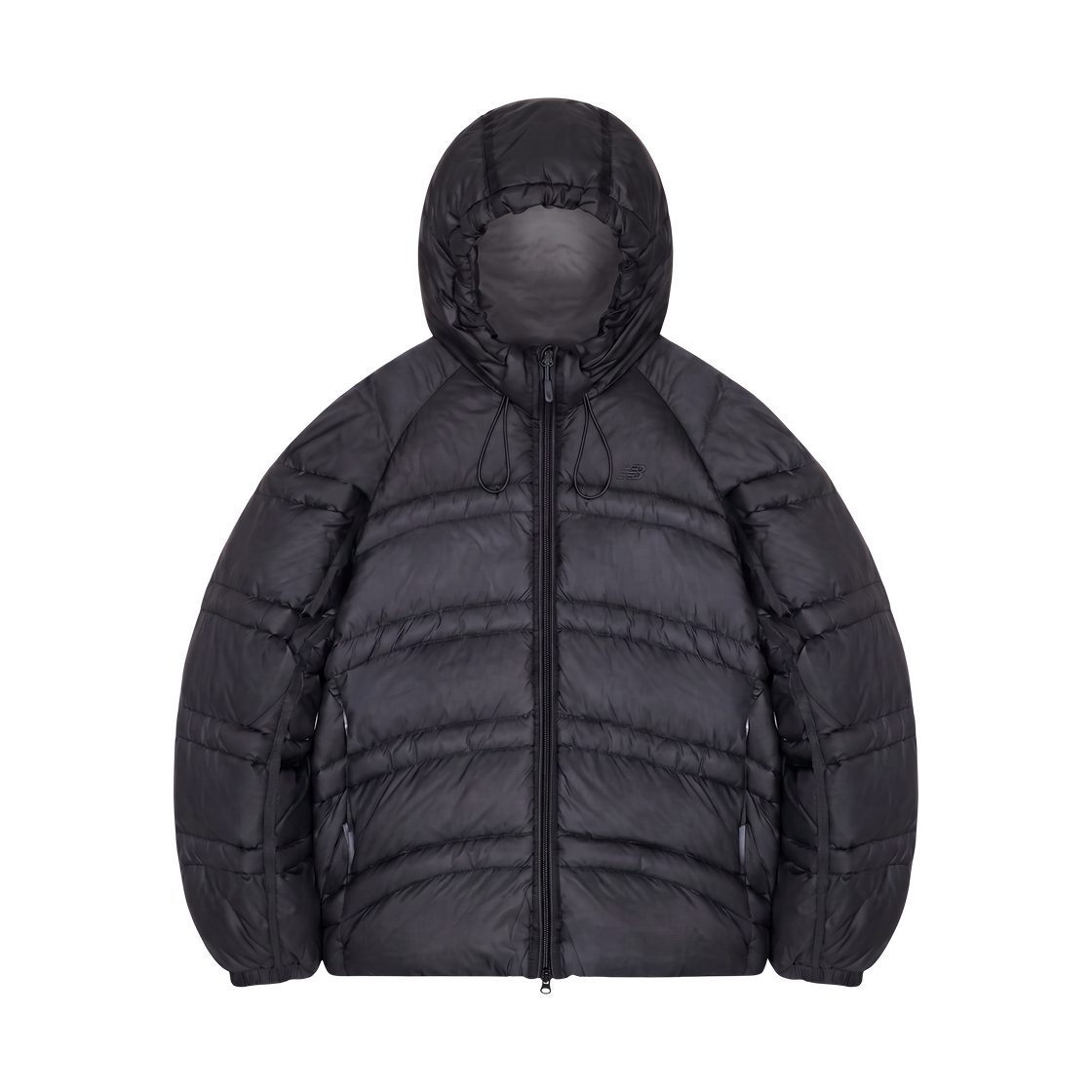 NBNPG41913-19 New Balance Flying 77 Superlight Hooded Goose Down Jacket Black