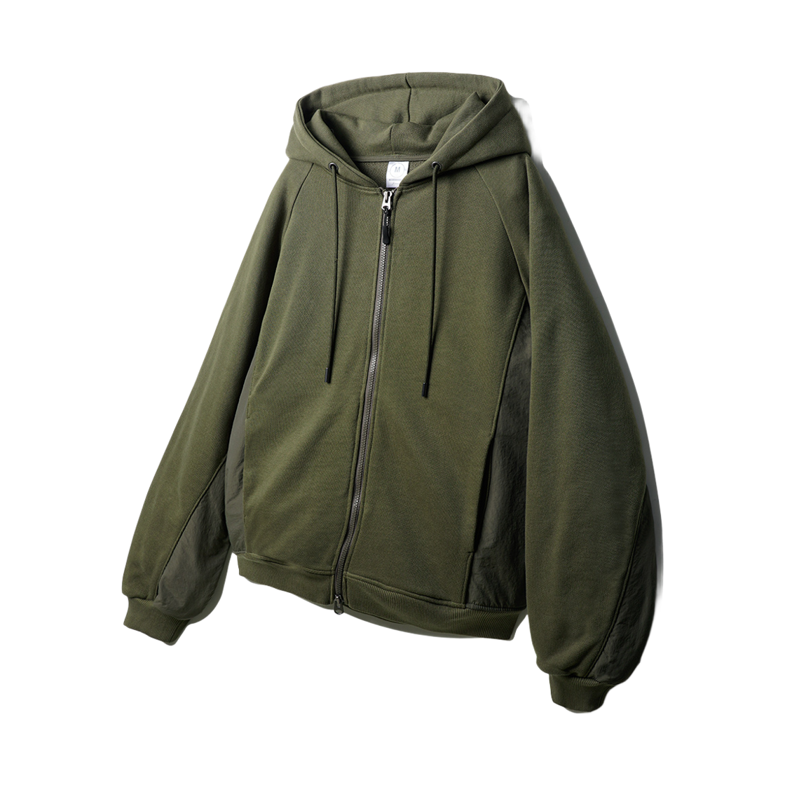 SOHD2478_khaki_29 JEMUT Blend Curve Overfit Hood Zip up Khaki SOHD2478