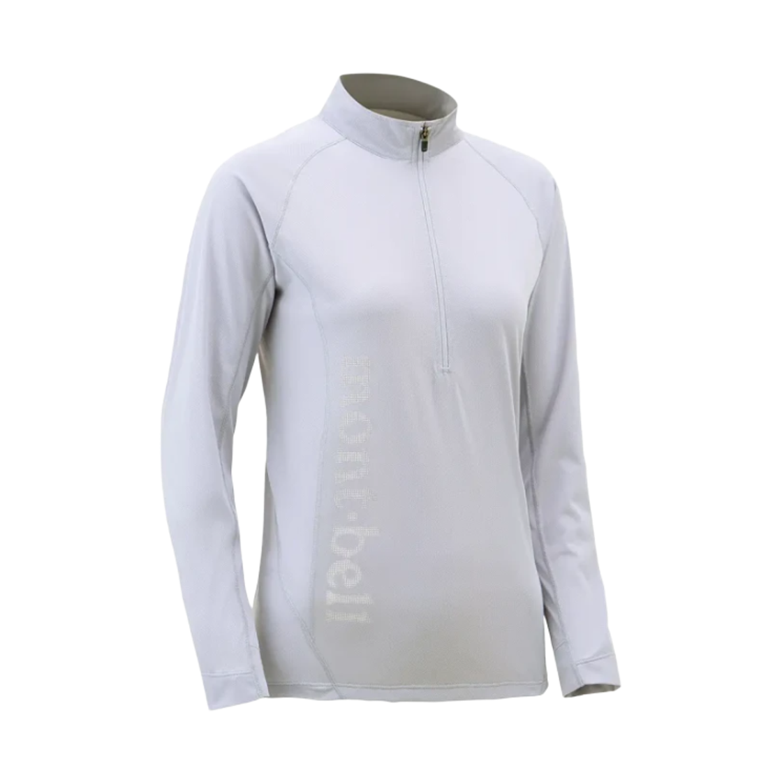 1114455 (W) Montbell Cool Light Long Sleeve Zip Shirt Sky Silver
