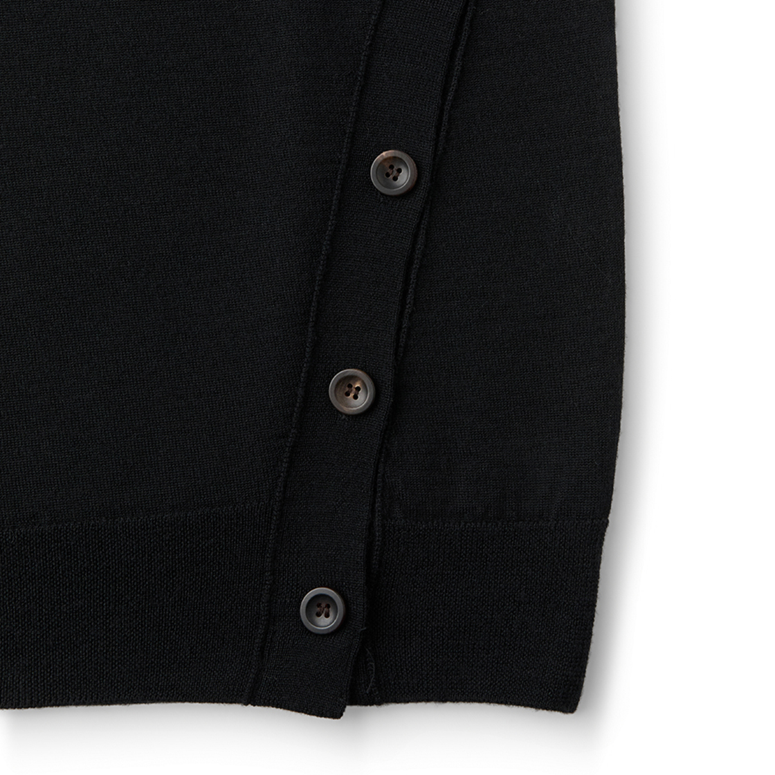 엠엠아이씨 오블리크 사이드 니트 블랙(MMIC Oblique Side Knit Black) - 4