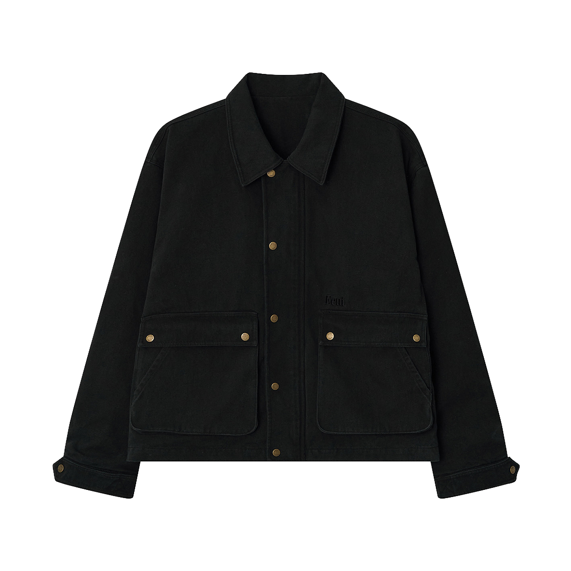 EEA3JK01BK EEUT Vintage Washed Work Jacket Black
