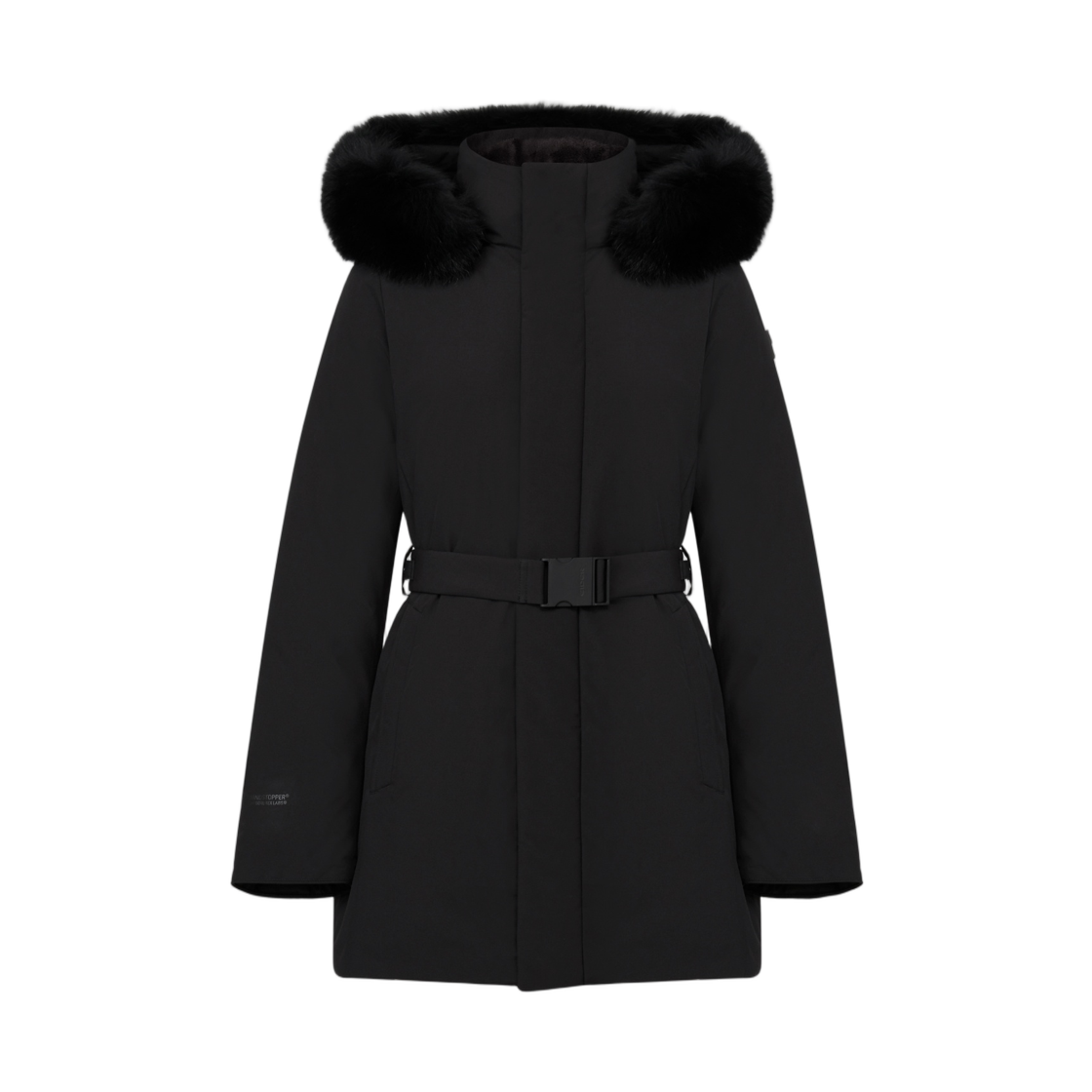 DWW26566Z1 (W) Eider La Reine Cashmere Blend W/S Mid Down Jacket Black