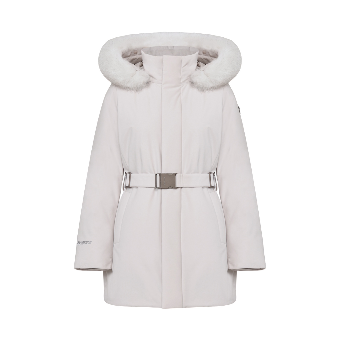 DWW26566OM (W) Eider La Reine Cashmere Blend W/S Mid Down Jacket Oatmeal