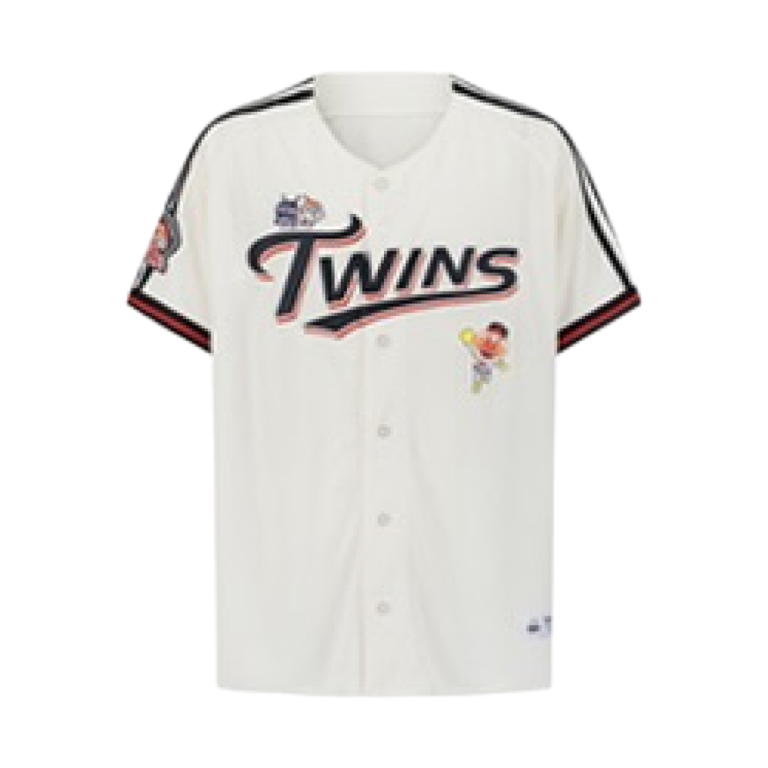 LG 트윈스 x 호빵맨 유니폼 아이보리 (논 마킹 버전)(LG Twins x Anpanman Uniform Ivory (Non Marking Ver.))