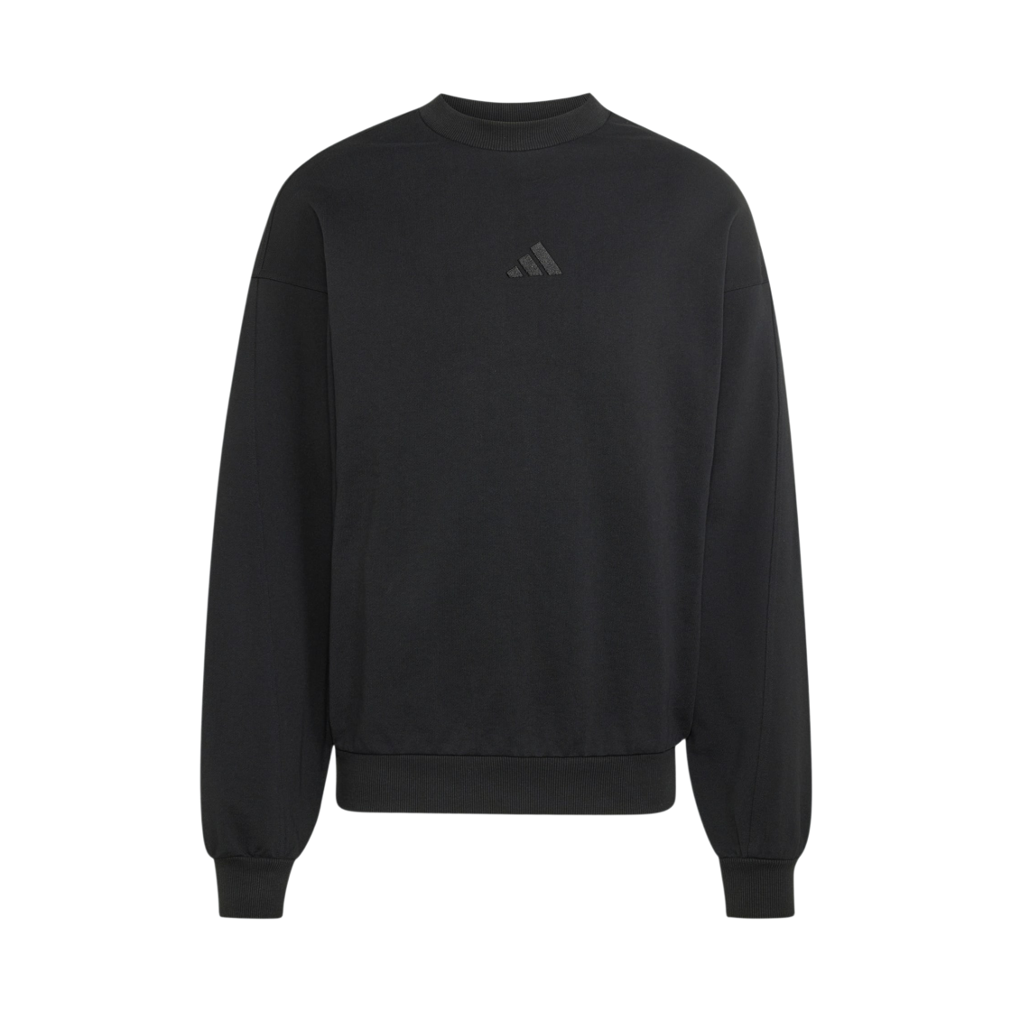 KV9938 Adidas Kit Small Logo Sweatshirt Black - KR Sizing