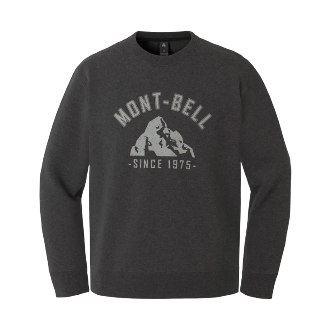 2104852 Montbell Cotton Sweatshirt #5 Dark Gray