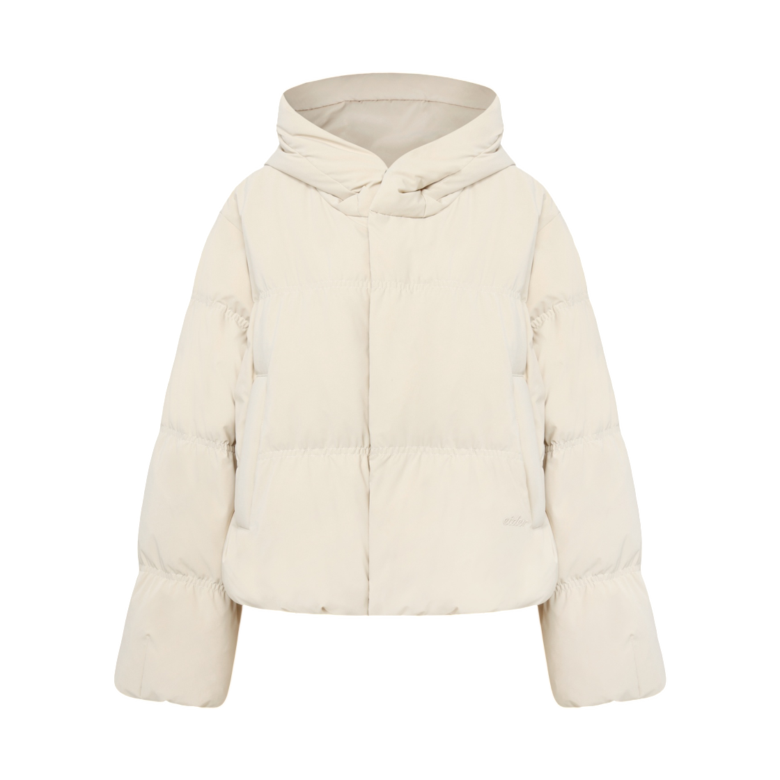 DWW26552W8 (W) Eider Monglit Hoodie Goose Down Jacket Butter