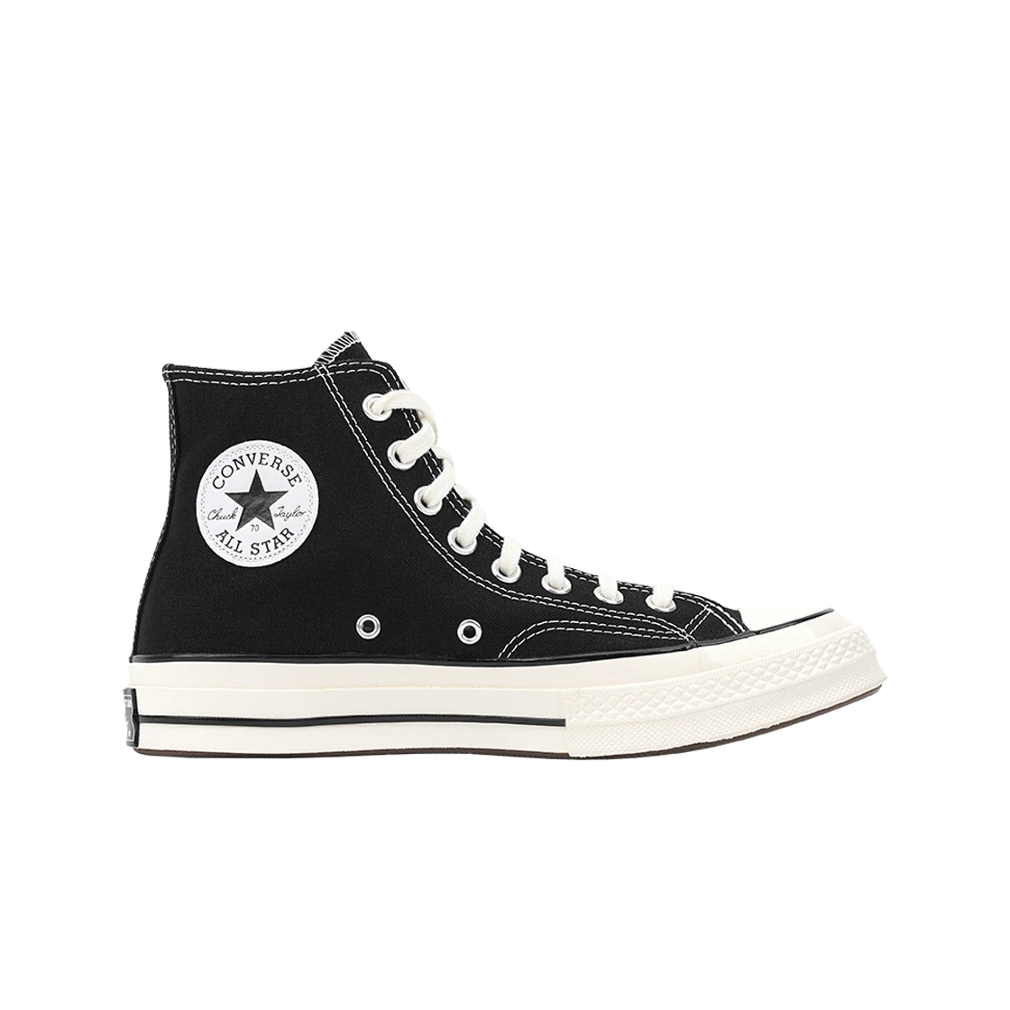 162050C Converse Chuck 70 Hi Black (Label Damaged)
