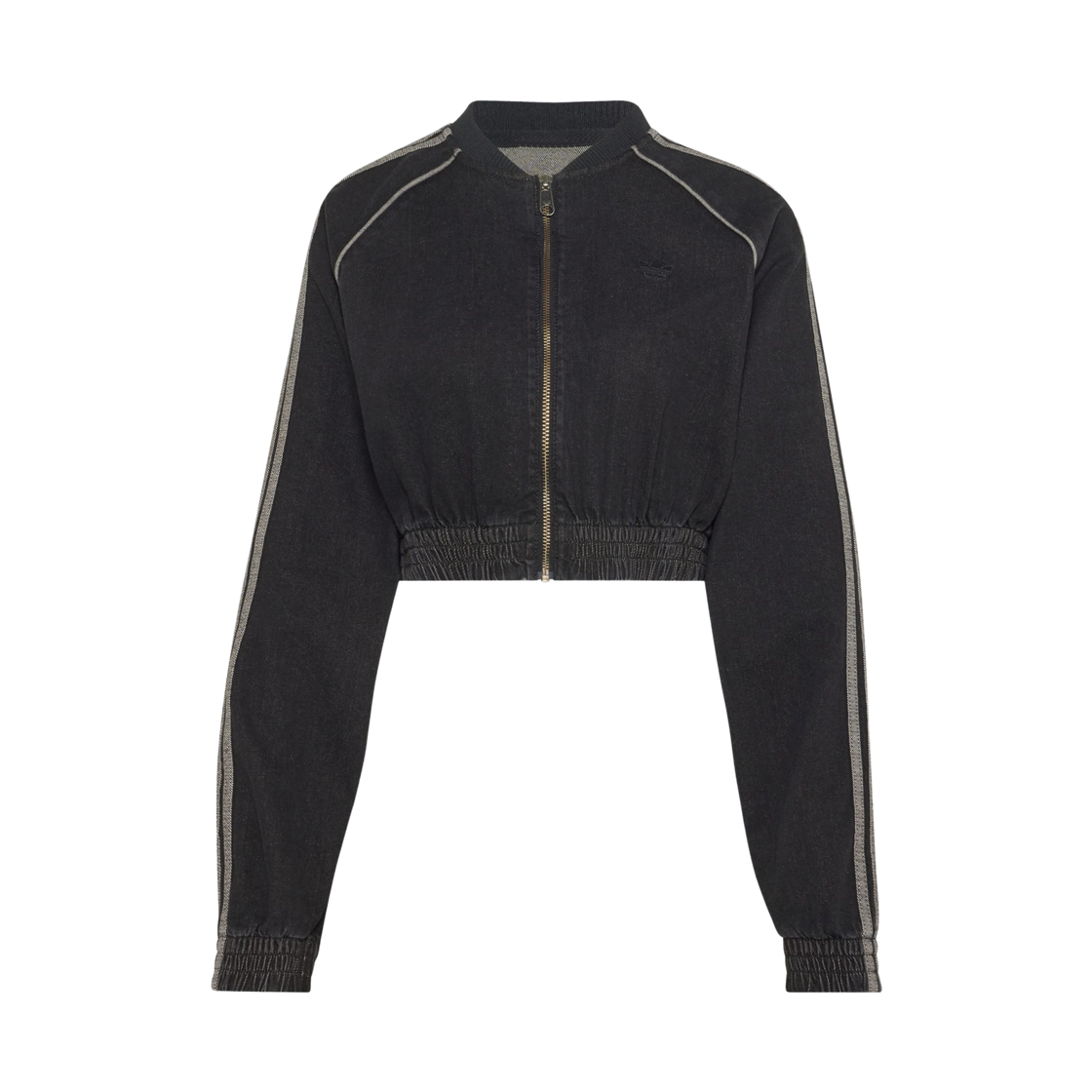 KS9216 (W) Adidas SST Denim Track Top True Black Denim - KR Sizing