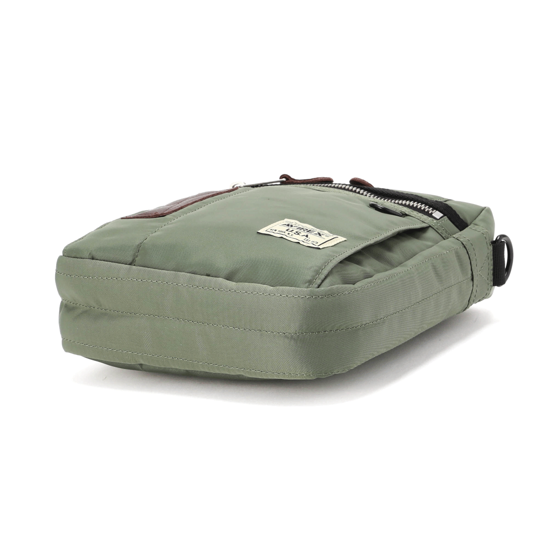 [KREAM 단독] 아비렉스 플라이트 나일론 버티컬 숄더 백 세이지([KREAM 단독] Avirex Flight Nylon Vertical Shoulder Bag Sage) - 5