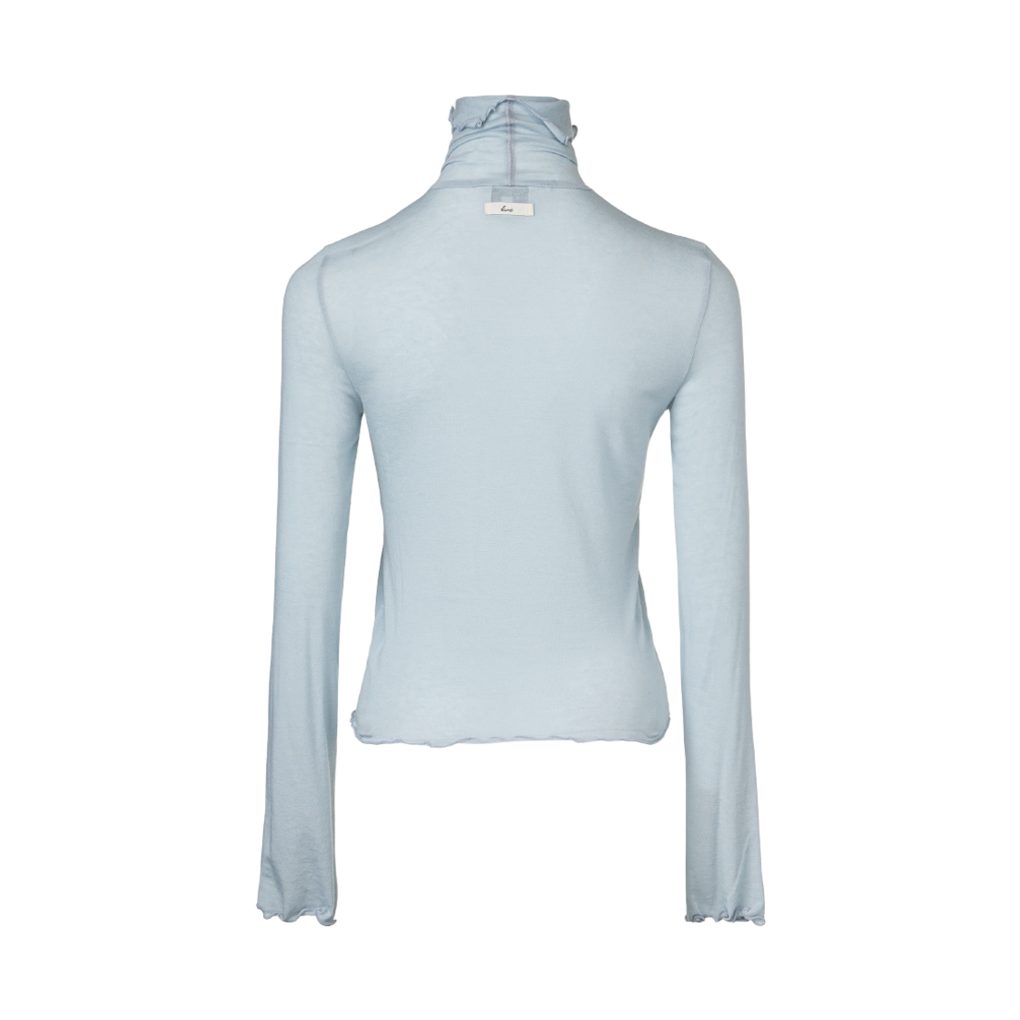 쿠메 울 텐셀 터틀넥 티셔츠 민트(KUME Layering Turtleneck Top Mint) - 3