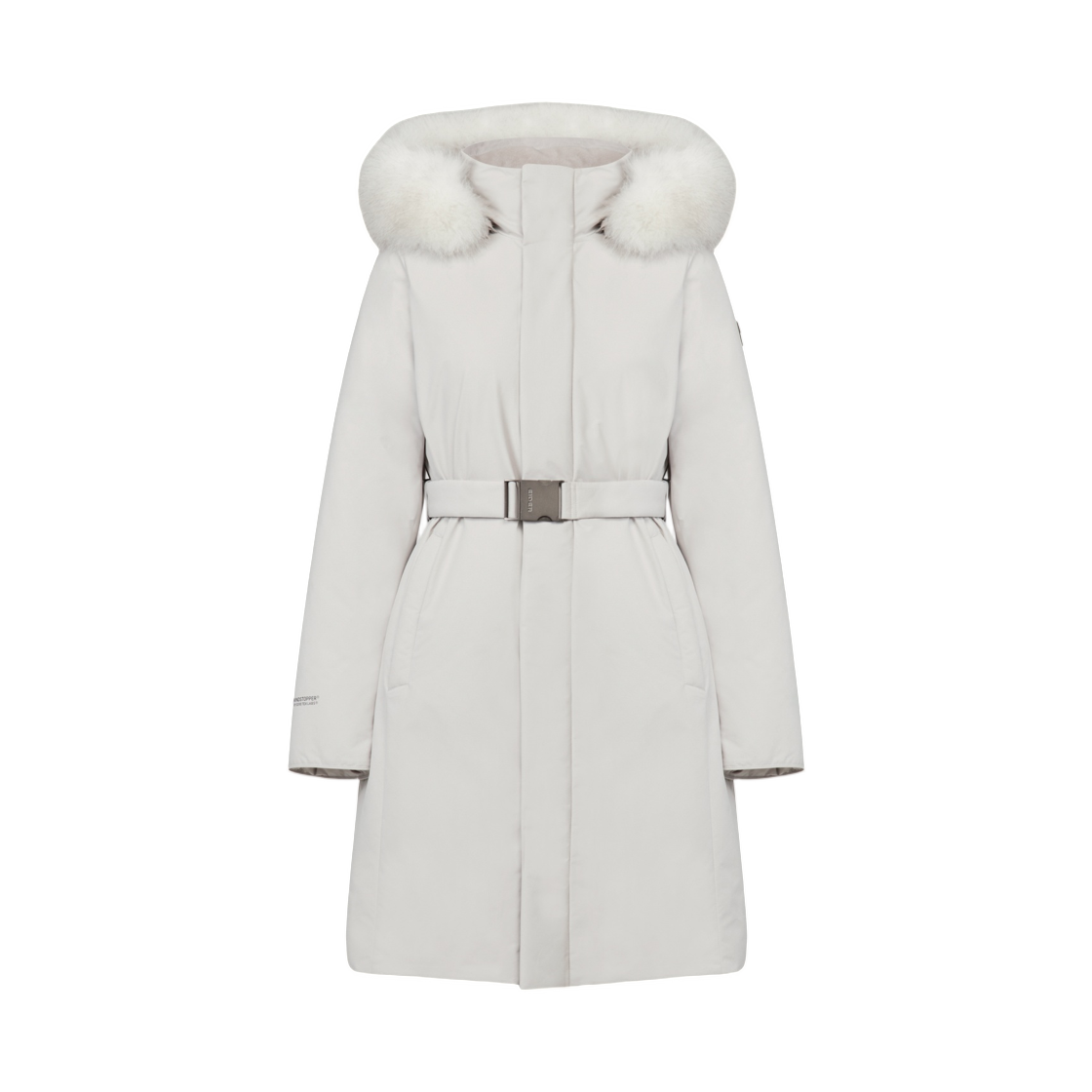 DWW26570OM (W) Eider La Reine Cashmere Blend W/S Long Down Jacket Oatmeal
