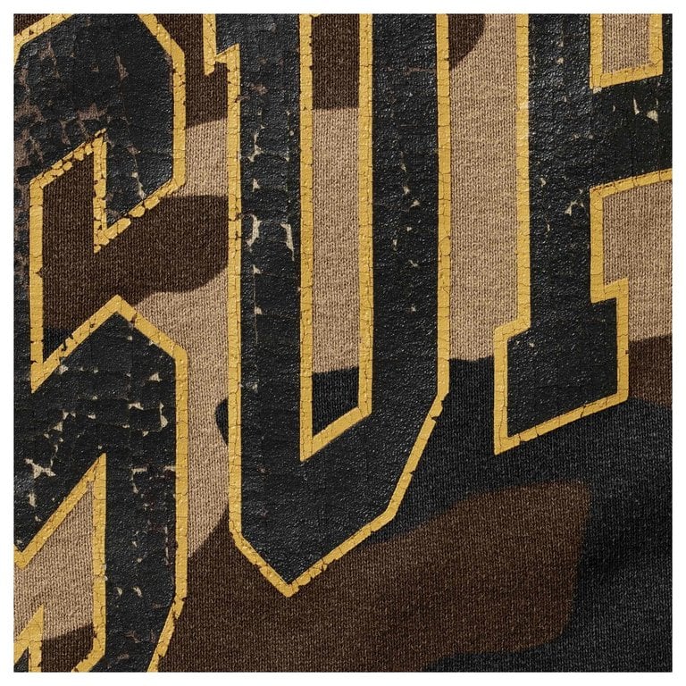 슈프림 크랙 래글런 집업 후드 스웨트셔츠 우드랜드 카모 - 26SS(Supreme Cracked Raglan Zip Up Hooded Sweatshirt Woodland Camo - 26SS) - 3