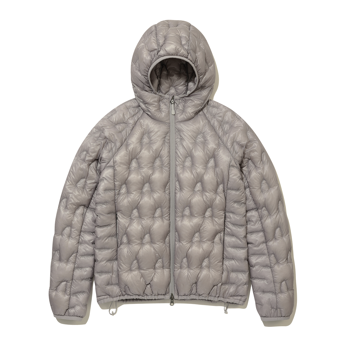 N6422SDJC1PLG SIERRA DESIGNS W HALFDOME LIGHTWEIGHT GOOSE DOWN HOODED JACKET PEACH LIGHT GREY