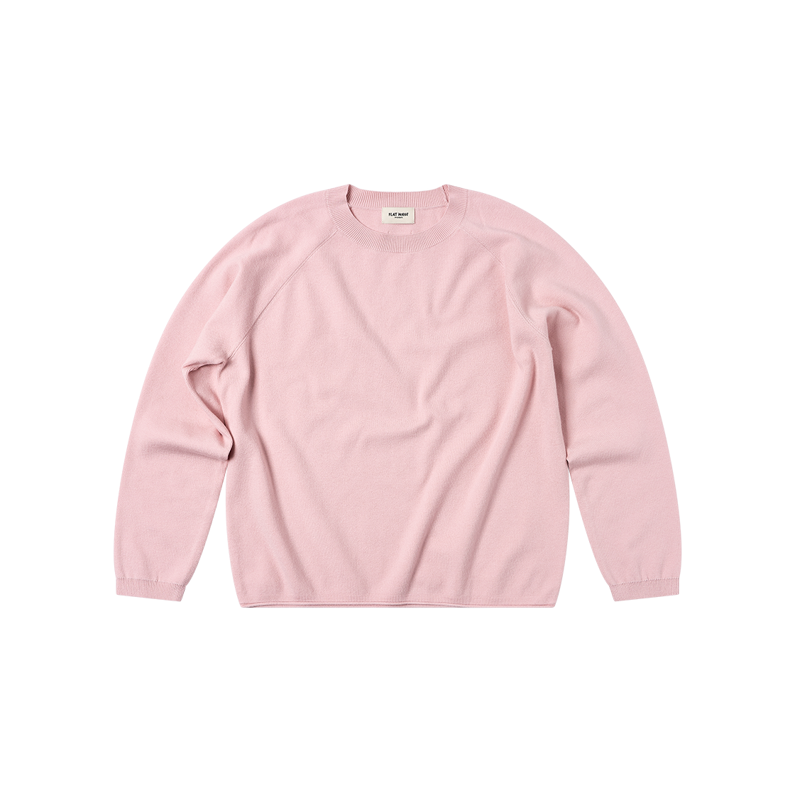 Marel Loose Fit Round Knit Pink Flatwave in Seoul Marel Loose Fit Round Knit Pink