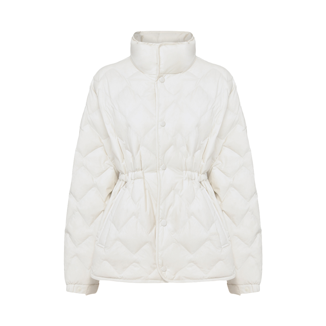 DWU26544W6 (W) Eider Thermolock Slim Blend Mid Down Jacket Cream