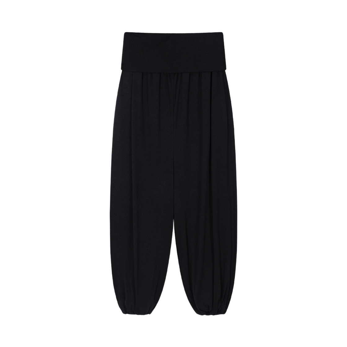 어글리쉐도우 밴딩 벌룬 팬츠(블랙)(Uglyshadow Banding Balloon Pants(Black)) - 2