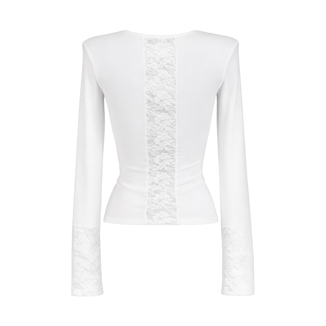 쇠아 레이스 고딕 레이어 탑 화이트(SØAR Race Godic Rayer Top White) - 2