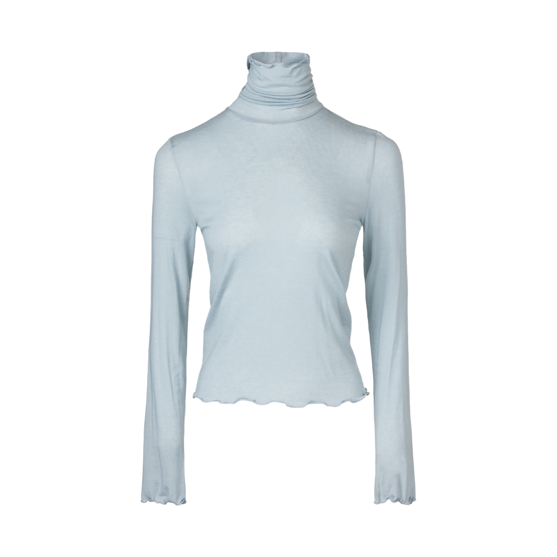 KM-26FW-TS01-MT KUME Layering Turtleneck Top Mint