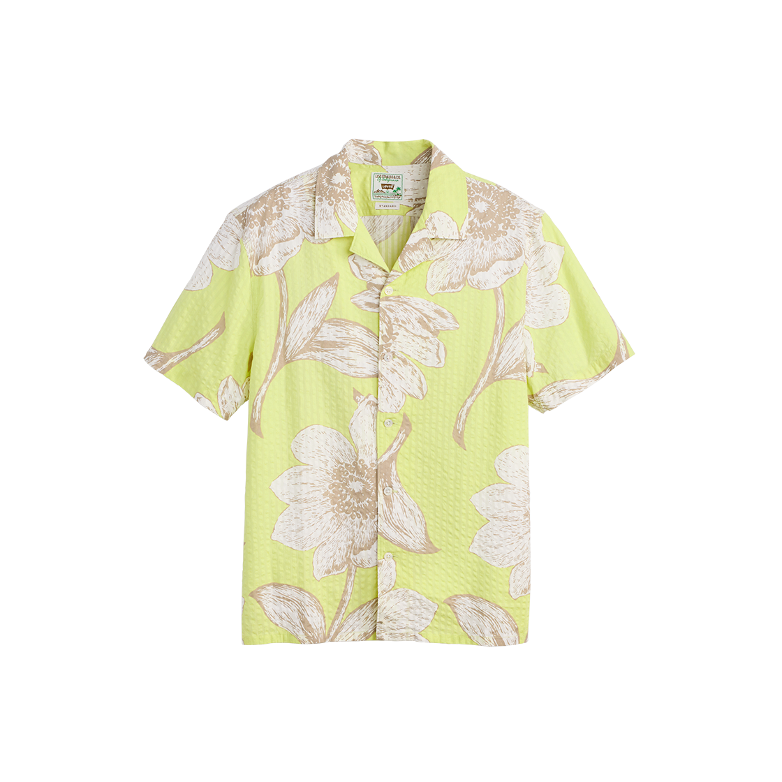 005H5-0014 Levi's Sunset Camp Shirt Green