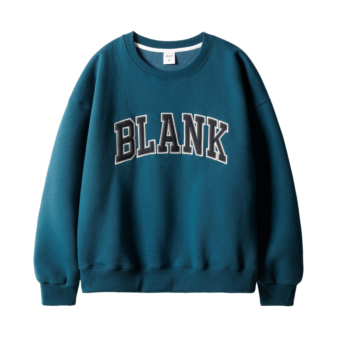 KJMT2689_tealblue_29 JEMUT Blank Sweatshirts Tealblue KJMT2689