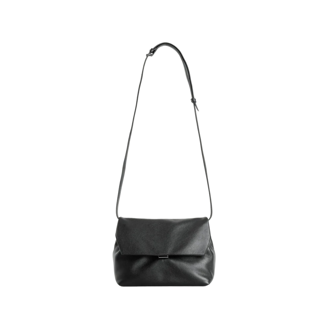 코스 트룰로 레더 크로스바디백 블랙(COS Trullo Leather Crossbody Bag Black)