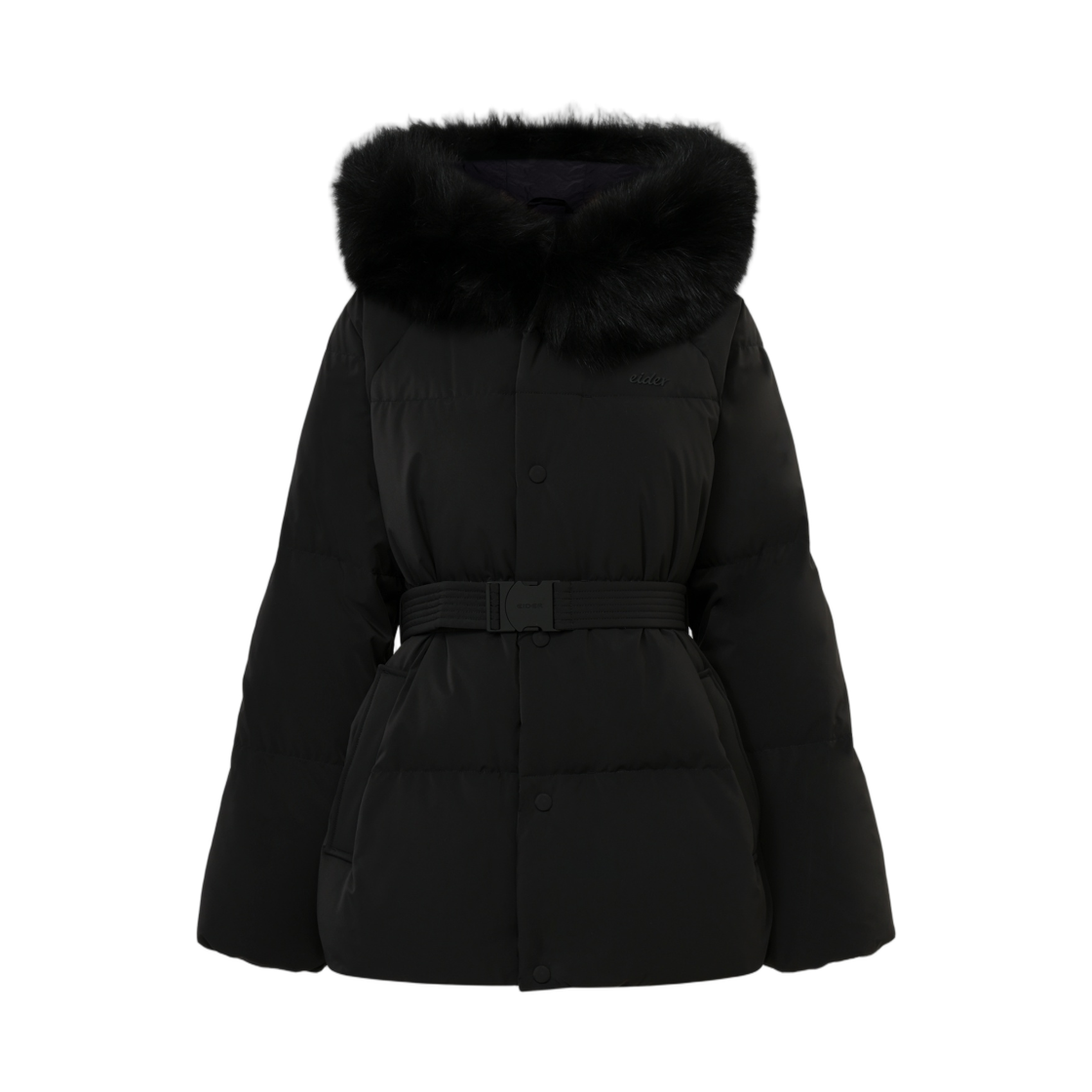 DWW26558Z1 (W) Eider Monglit Fox Mid Goose Down Jacket Black