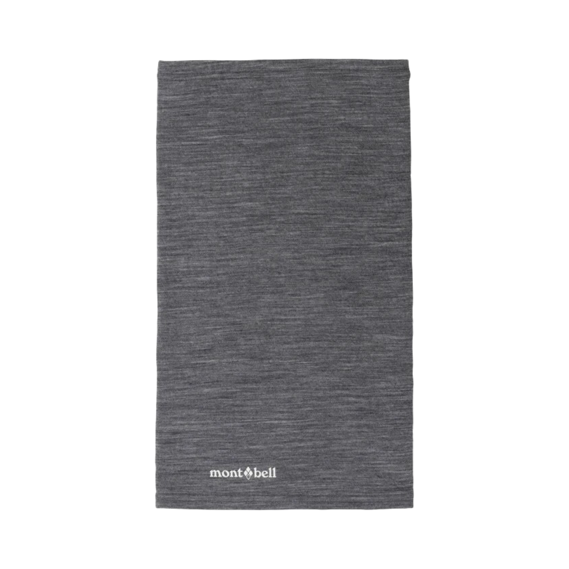 1118406 Montbell Super Merino Wool EXP. Neck Gaiter Long Gray