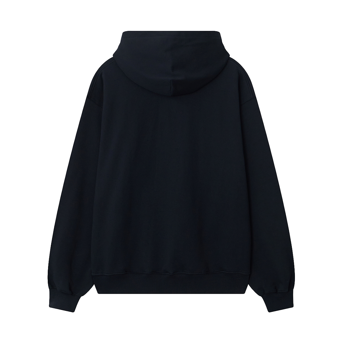 이우트 스냅 스웻 후디 다크네이비(EEUT Snap Sweat Hoodie Dark Navy) - 2