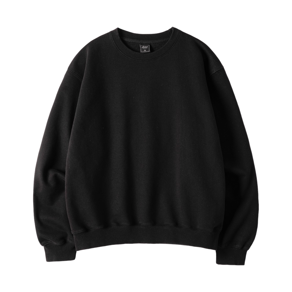 JUMT2686_black_29 JEMUT Tact Pigment Sweatshirts Black JUMT2686