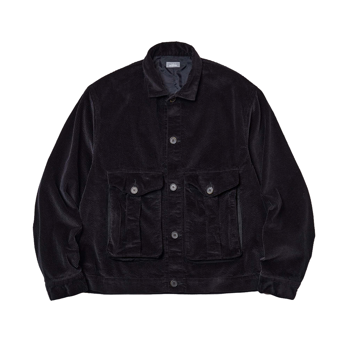 컬러비콘 26WBM-G03134 블루종 블랙 - 26FW(Kolor Beacon 26WBM-G03134 Blouson Black - 26FW)