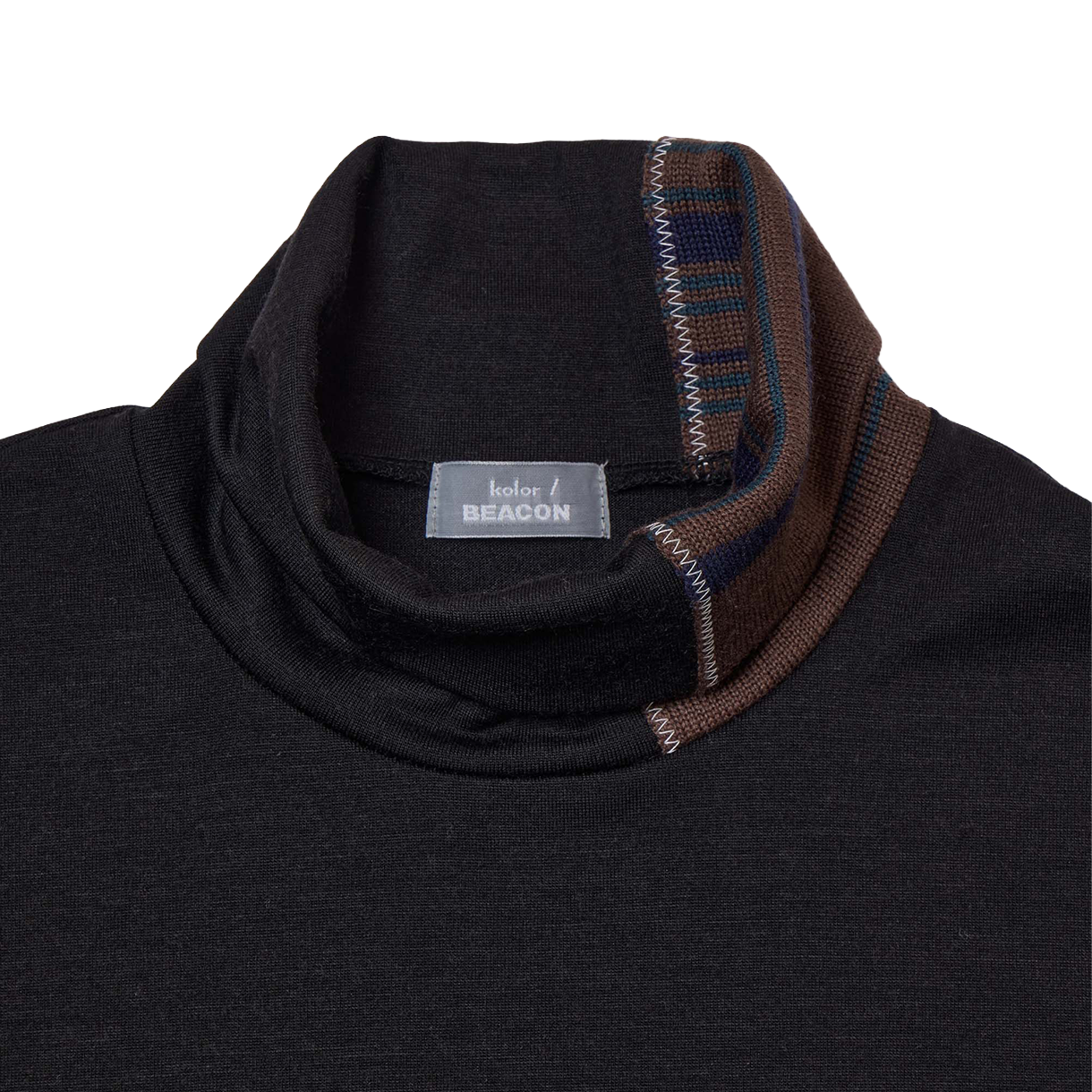 컬러비콘 26WBM-T09234 탑 블랙 - 26FW(Kolor Beacon 26WBM-T09234 Tops Black - 26FW) - 3