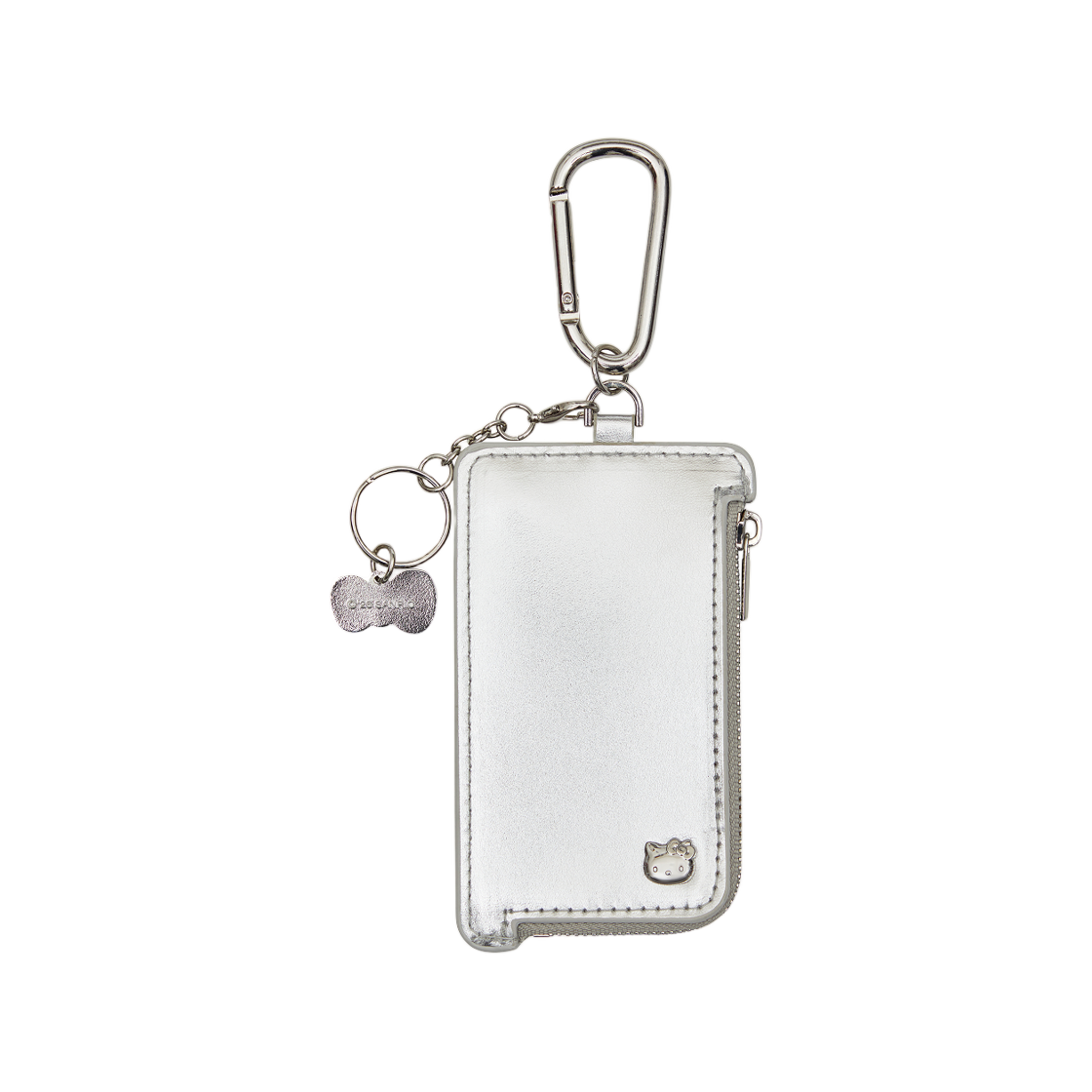 젠티 x 헬로 키티 카드 케이스 크롬 01 실버(Gentii x Hello Kitty Card Case Chrome 01 Silver) - 1