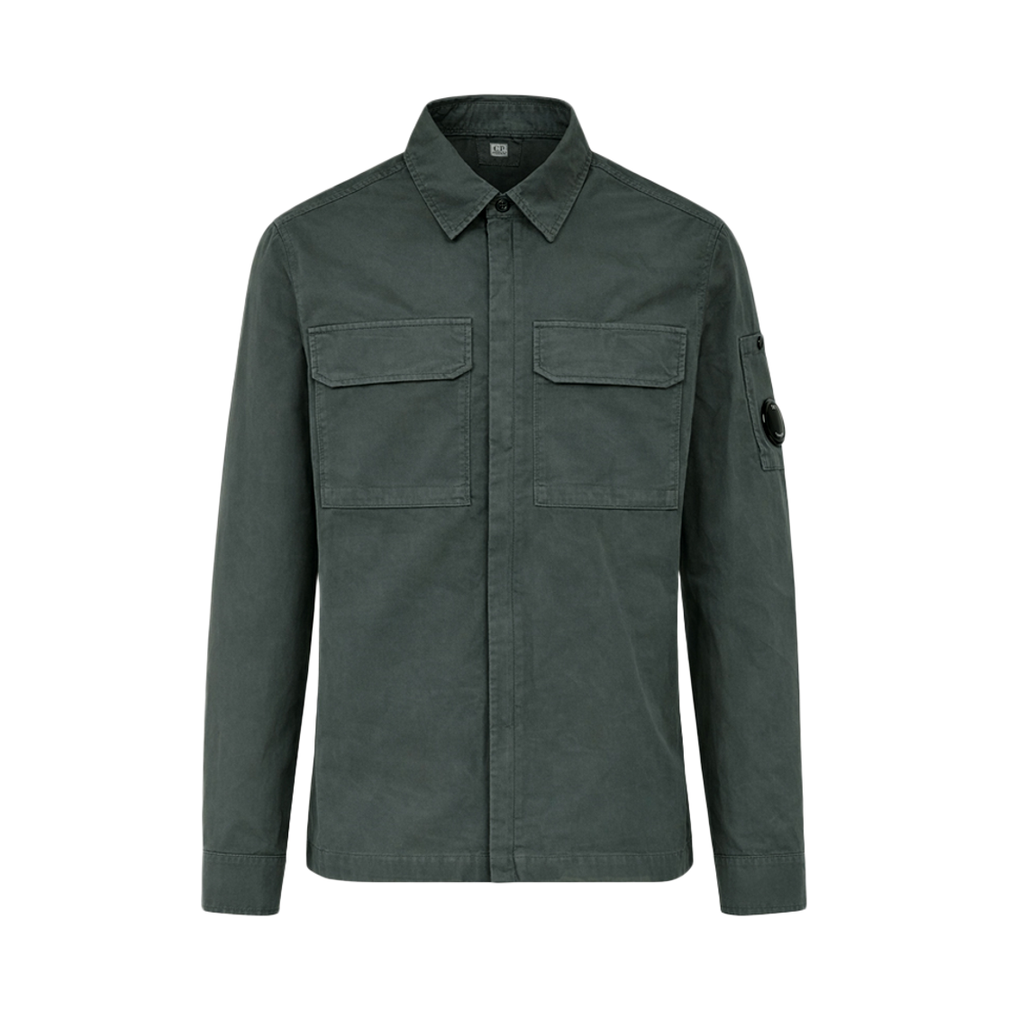 20CMOS156A 110143G 921 [25% 쿠폰] C.P. Company Chest Pocket Overshirt Gunmetal Grey - 26SS