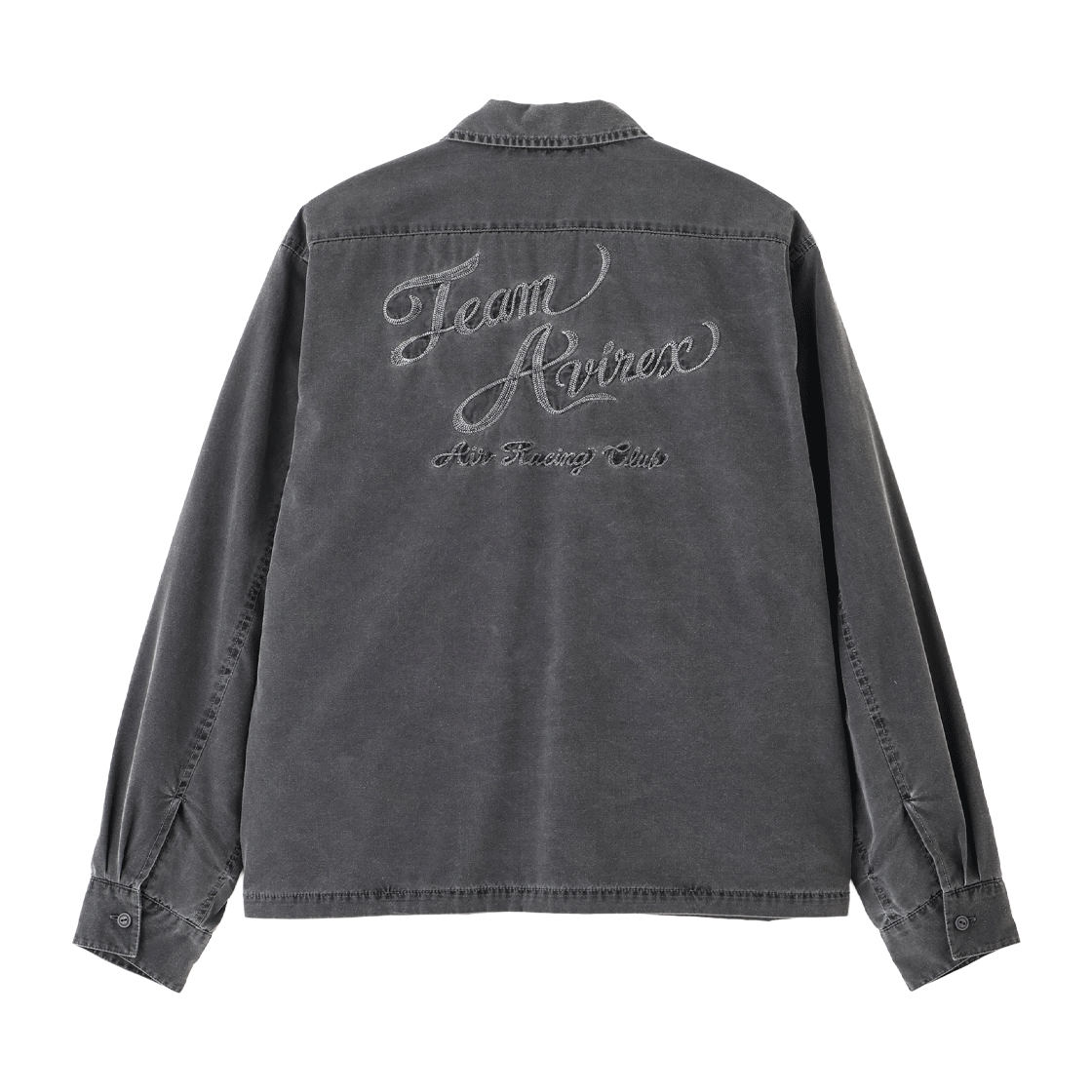 아비렉스 페이디드 엠브로이더리 워크 자켓 차콜(Avirex Faded Embroidery Work Jacket Charcoal) - 2